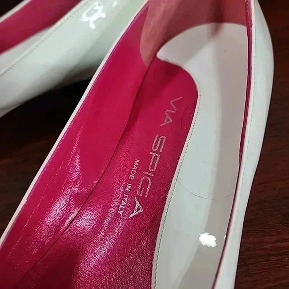 Via Spiga Vintage Leather Kitty heels. Size 8 - Picture 11 of 11